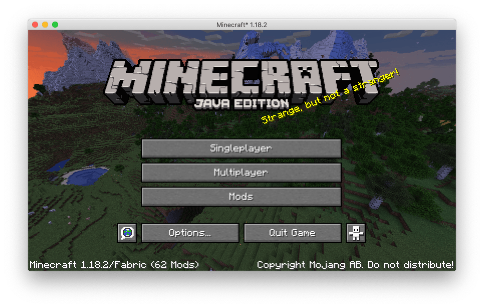 the Phishcraft main menu